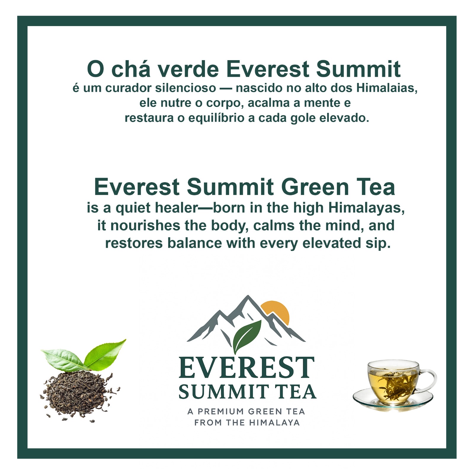 Everest Summit Tea® Banner
